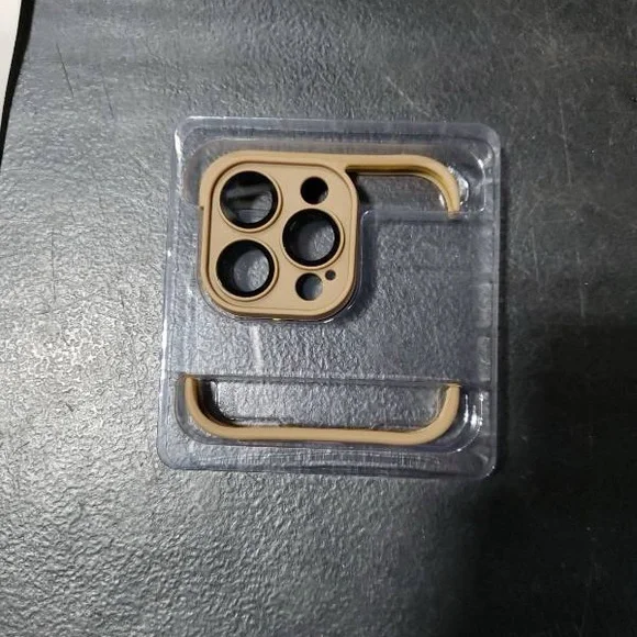 CusPra iPhone 16 Pro Gold Camera Protector Case NIB - Picture 2 of 3